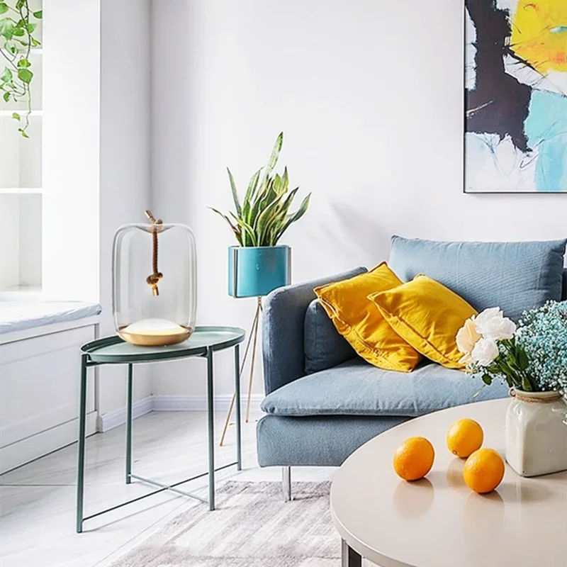 Nordic Knot Glasbordslampa | Modern Trummsängs- och Vardagsrumsbelysning | Brick by Brick London Carvallo