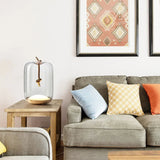 Nordic Knot Glasbordslampa | Modern Trummsängs- och Vardagsrumsbelysning | Brick by Brick London Carvallo