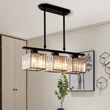 Multi-Head Glas Chandelier | Modern Matsal Belysning | Justerbar Höjd Carvallo
