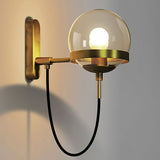Unik Glasboll Vägglampa Carvallo