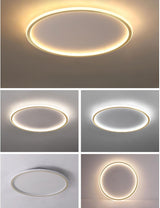 Modern minimalistic skivtaklampa | Mjuk LED-glöd | Modern belysning | Elegant inredningsuppgradering | Brick by Brick Carvallo