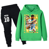 Lionel Messi Träningsoverall för Barn - Argentina - Tracksuit Footballdinho