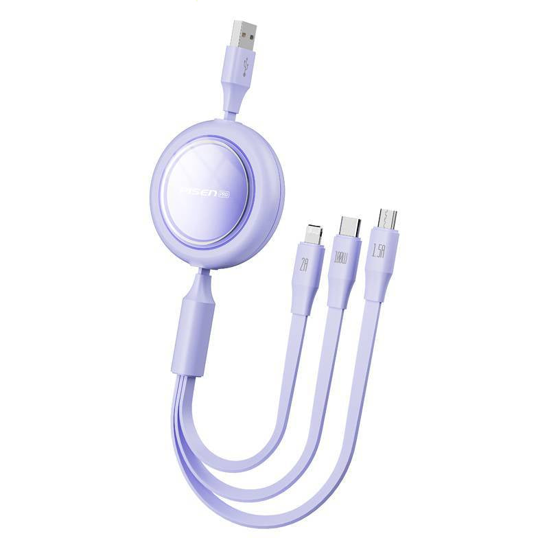 Praktiskt 3i1 laddkabel Carvallo