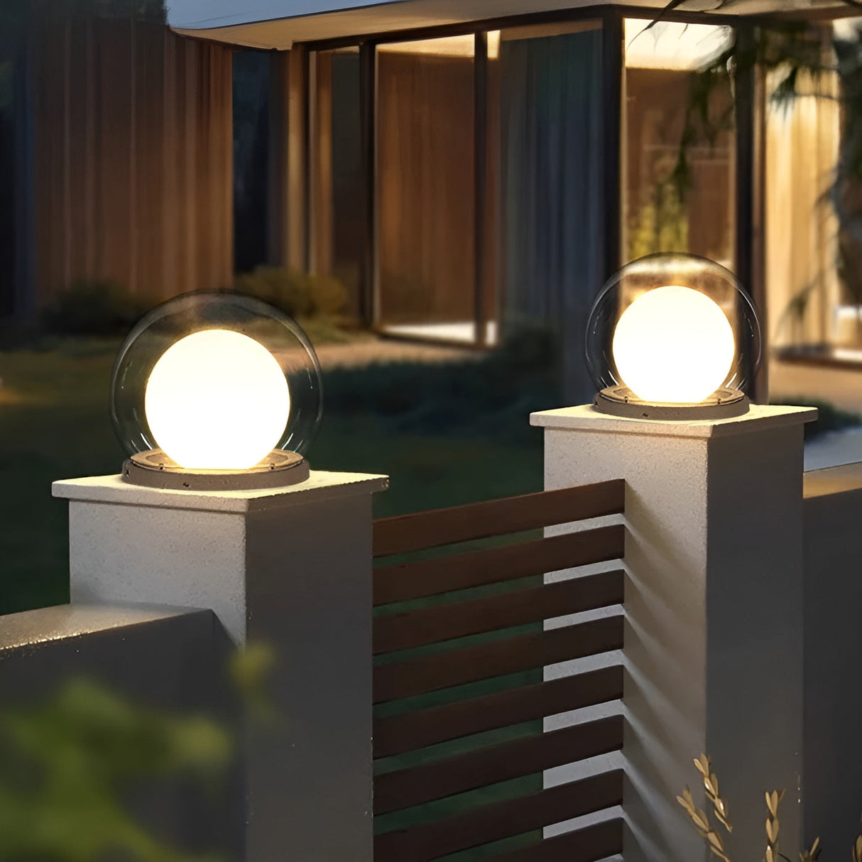 Utomhus-COLUMN lampa - Elegant utomhusbelysning för gård och trädgård Carvallo