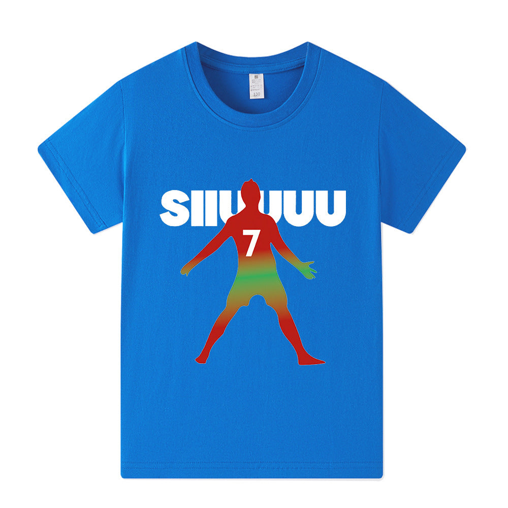 Ronaldo Fotbolls T-shirt för Barn - Cool Design Footballdinho