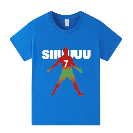 Ronaldo Fotbolls T-shirt för Barn - Cool Design Footballdinho