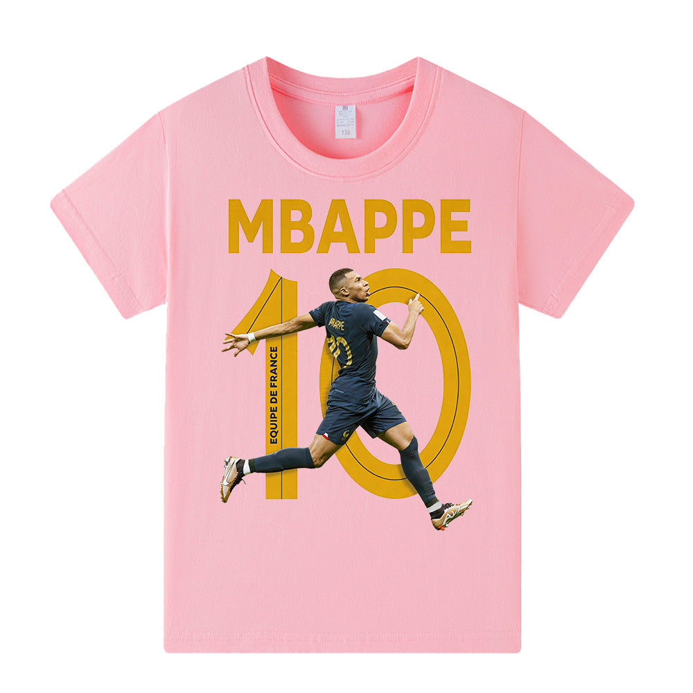 Mbappé Fotbolls T-shirt för Barn - Mbappe Footballdinho