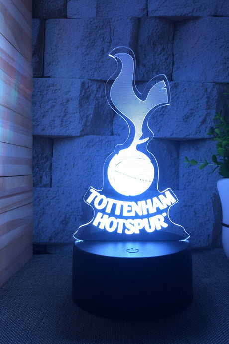 Fotboll 3D Illusion LED-Lampa - Nattlampa - Nattlampa Footballdinho