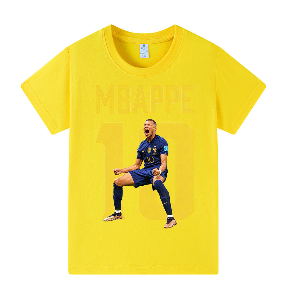 Mbappé Fotbolls T-shirt för Barn Footballdinho