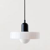 Modern Glass LED Pendant Light | H7.09" eller H8.66" | Bauhaus-inspirerad | Takarmatur | Brick by Brick Carvallo