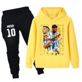 Lionel Messi Träningsoverall för Barn - Argentina - Tracksuit Footballdinho