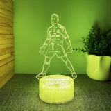 Ronaldo 3D Illusion LED-Lampa - Nattlampa Footballdinho