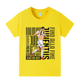 Ronaldo Fotbolls T-shirt för Barn - Juventus Footballdinho
