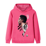 Ronaldo Fotbolls Hoodie för Barn - Juventus Footballdinho