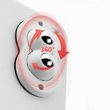 Självhäftande universell rullhjul 4-pack Carvallo