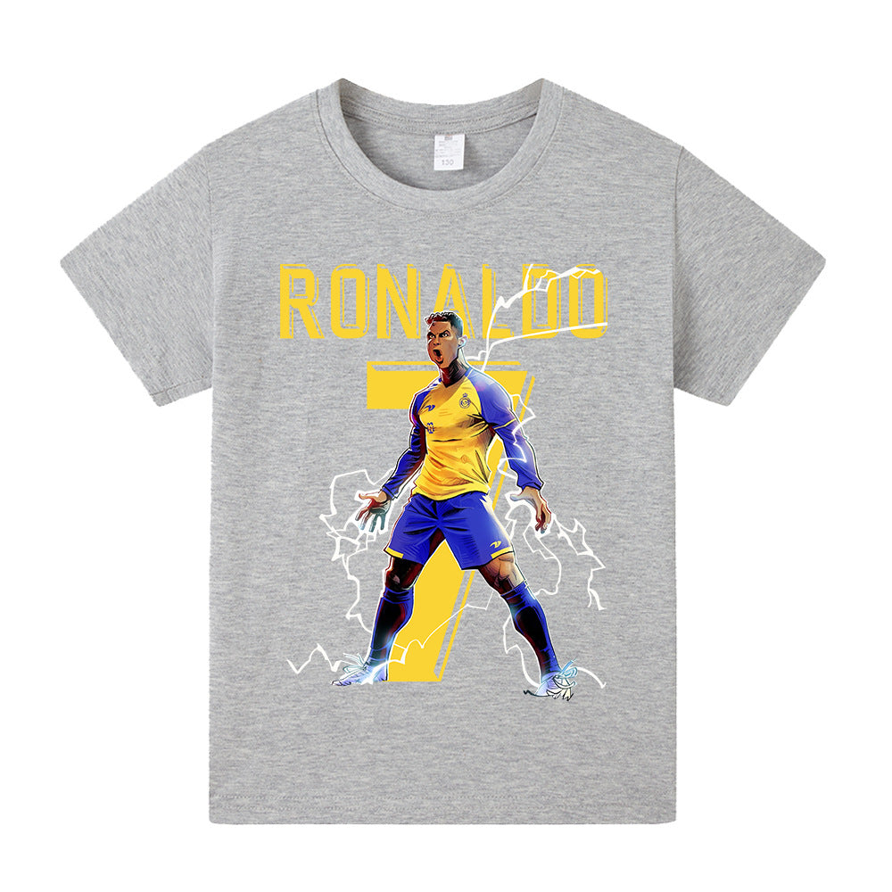 Ronaldo Fotbolls T-shirt för Barn - Al Nassr Footballdinho