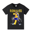 Ronaldo Fotbolls T-shirt för Barn - Al Nassr Footballdinho