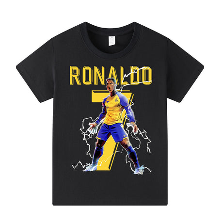 Ronaldo Fotbolls T-shirt för Barn - Al Nassr Footballdinho