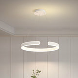 Guld LED Pendel ljus | Dimbar Varm belysning | Rund Metall & Akryl Design | 2 Storlekar Carvallo