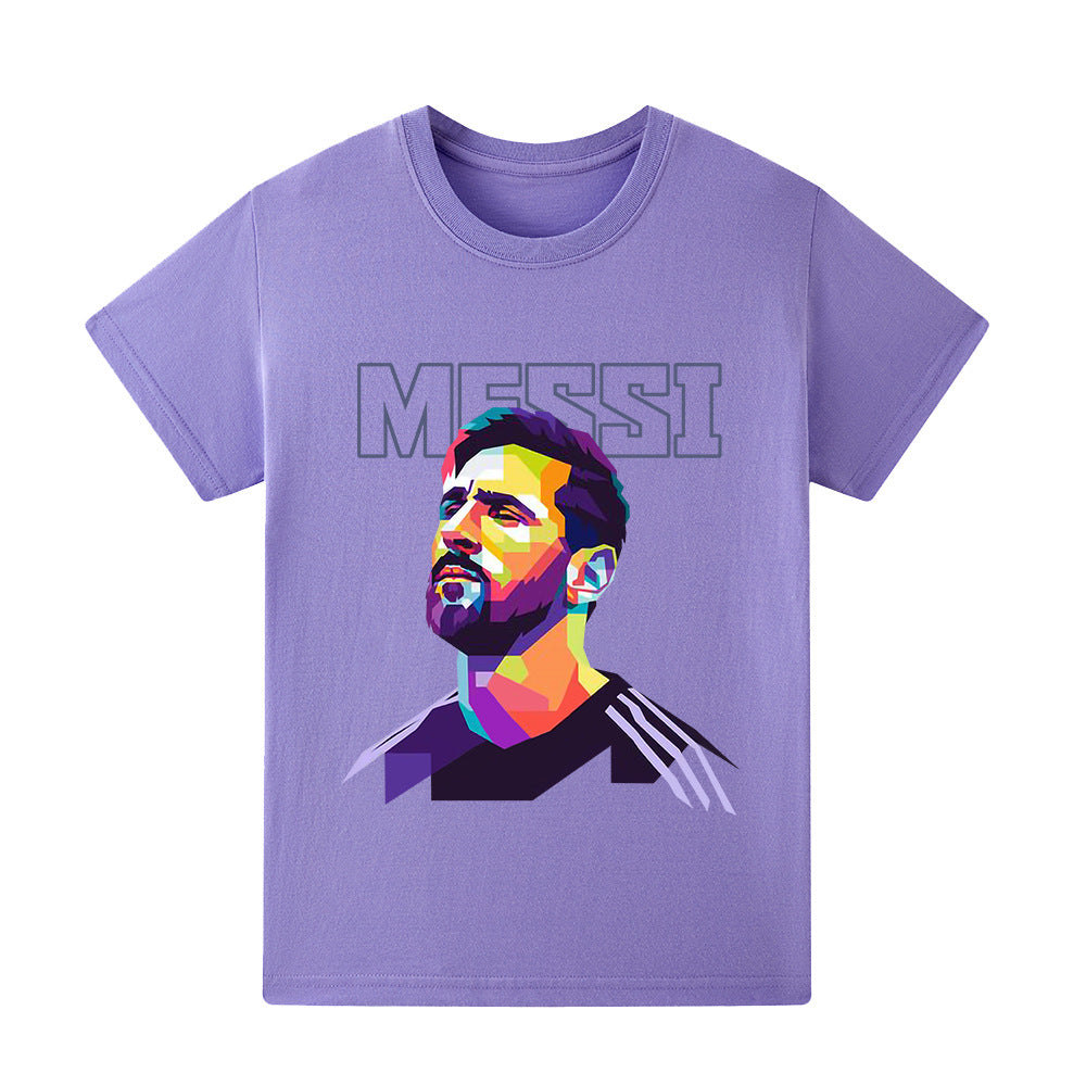 Messi Fotbolls T-shirt för Barn - Sportig Footballdinho