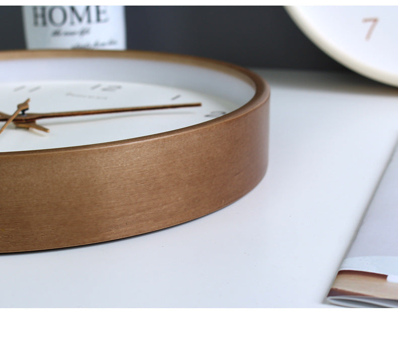 Carvallo – Stilig Träväggsklocka med Tyst Rörelse för en Tidlös Inredning Carvallo