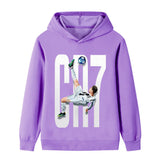 Ronaldo Fotbolls Hoodie för Barn - Style Footballdinho