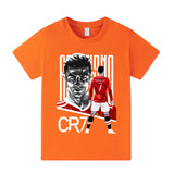 Cristiano Ronaldo Fotbolls T-shirt för Barn - Manchester United Footballdinho
