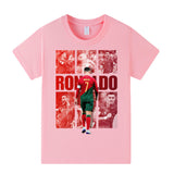 Ronaldo Fotbolls T-shirt för Barn - Portugal Footballdinho