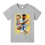 Lionel Messi Fotbolls T-shirt för Barn - Sportig Footballdinho