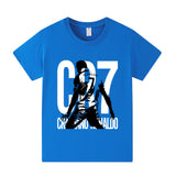Cristiano Ronaldo Fotbolls T-shirt för Barn - Sportig Footballdinho
