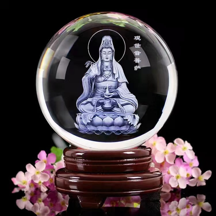 Lysande mån kristallkula Carvallo