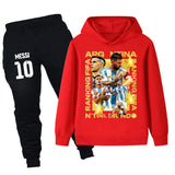 Lionel Messi Träningsoverall för Barn - Argentina - Tracksuit Footballdinho
