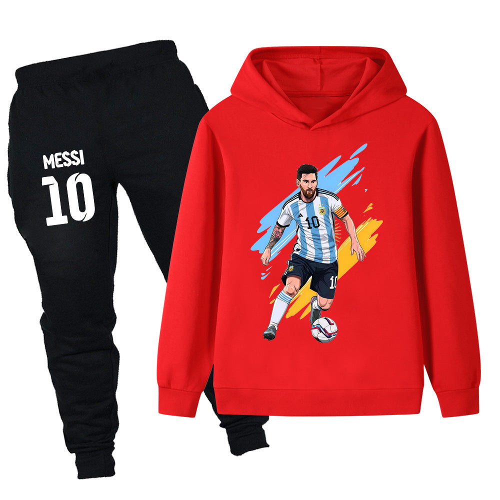 Lionel Messi Träningsoverall för Barn - Argentina Footballdinho