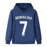 Ronaldo Fotbolls Hoodie för Barn - Sportig Footballdinho