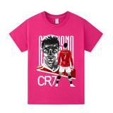 Cristiano Ronaldo Fotbolls T-shirt för Barn - Manchester United Footballdinho