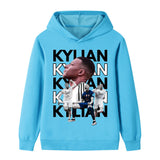 Kylian Mbappé Fotbolls Hoodie för Barn - Mbappe Footballdinho