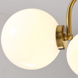 Modern Chrome Kandelaber | Nordisk Glas Taklampa | Nutida Pendellampa | 220V–240V | Brick by Brick Carvallo