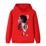 Ronaldo Fotbolls Hoodie för Barn - Juventus Footballdinho