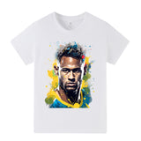Neymar Fotbolls T-shirt för Barn Footballdinho