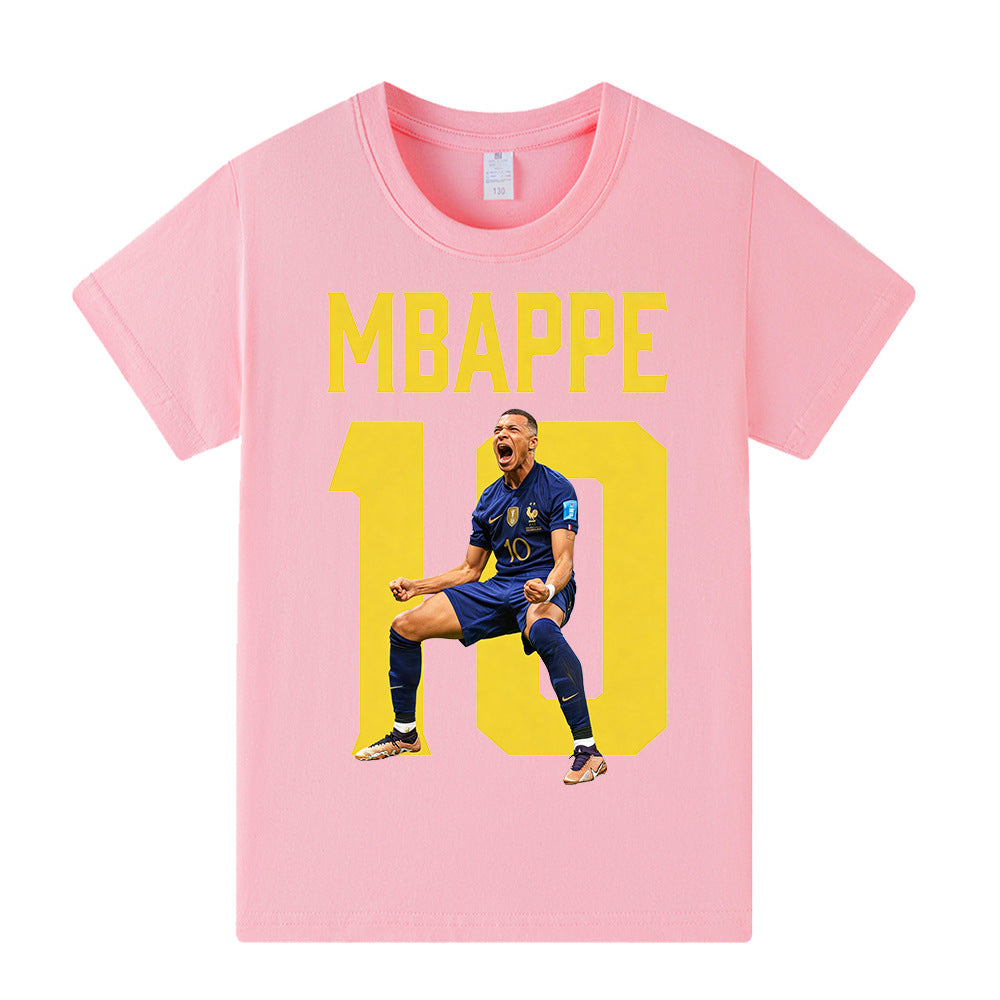 Mbappé Fotbolls T-shirt för Barn Footballdinho