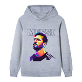 Messi Fotbolls Hoodie för Barn - Mjuk Footballdinho