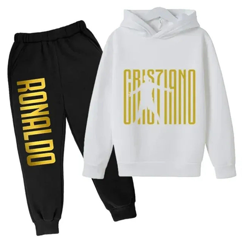 Cristiano Ronaldo Träningsoverall för Barn - Tracksuit Footballdinho