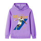 Mbappé Fotbolls Hoodie för Barn Footballdinho