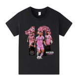 Lionel Messi Fotbolls T-shirt för Barn - Miami Footballdinho