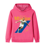 Mbappé Fotbolls Hoodie för Barn Footballdinho