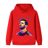 Messi Fotbolls Hoodie för Barn - Mjuk Footballdinho