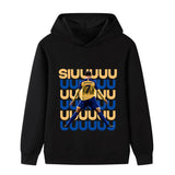Ronaldo Fotbolls Hoodie för Barn - Siuuu Footballdinho