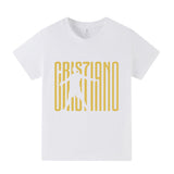 Ronaldo Fotbolls T-shirt för Barn - Bekväm Footballdinho
