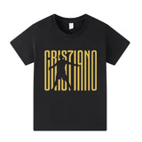 Ronaldo Fotbolls T-shirt för Barn - Bekväm Footballdinho