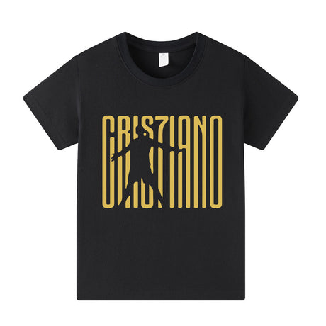 Ronaldo Fotbolls T-shirt för Barn - Bekväm Footballdinho